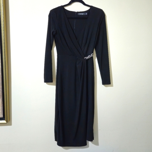 Ralph Lauren Faux Wrap Dress NWOT - Picture 1 of 10